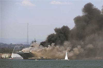 军舰：对火说&ldquo;不&rdquo;不容易